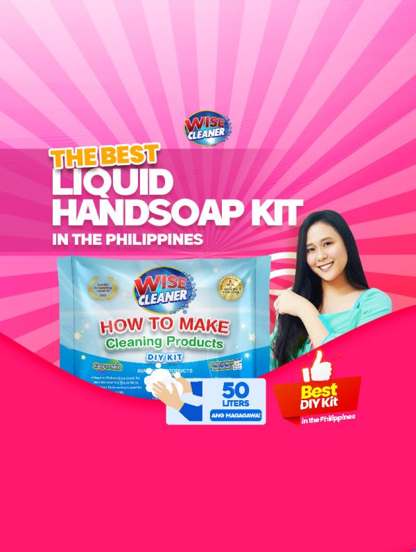 50L LIQUID HANDSOAP DIY KIT - WISE CLEANER [P04]