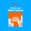 STICKER LABEL FOR TOILET CLEANER